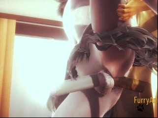 Furry Yaoi - In Hell & Satyr Yiff